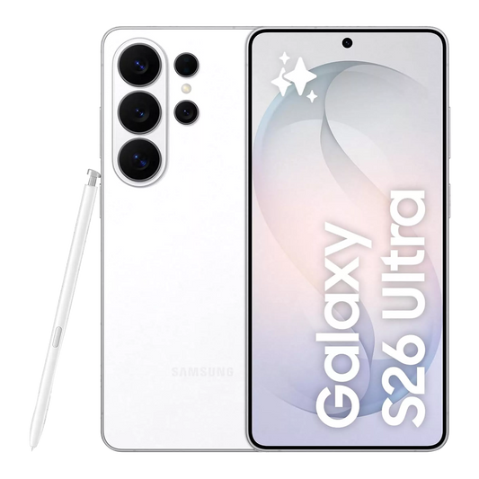 Samsung Galaxy S26 Ultra 5G Smartphone (Dual-SIMs, 12GB+256GB) - White